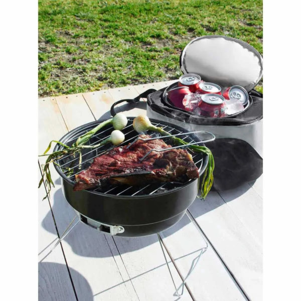 ASADOR CON HIELERA CAMPING - Image 4